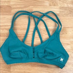 Hurley Teal bikini top